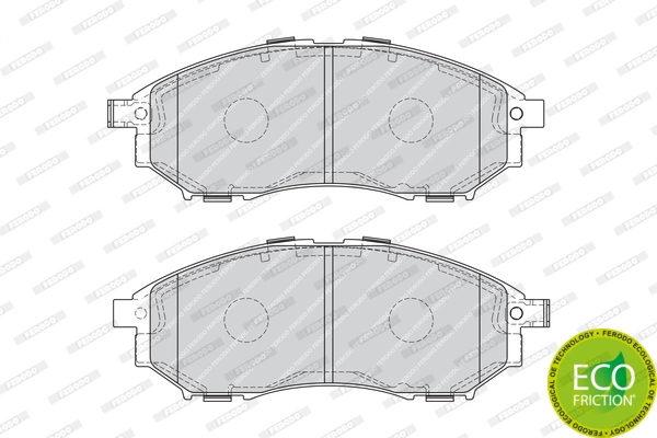 Brake Pad Set, disc brake PREMIER ECO FRICTION FDB4177