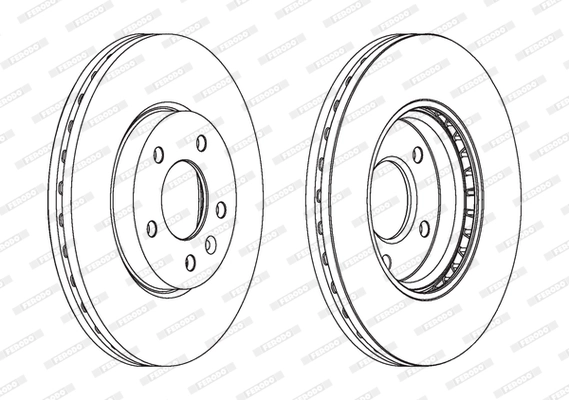 Brake Disc PREMIER DDF1870