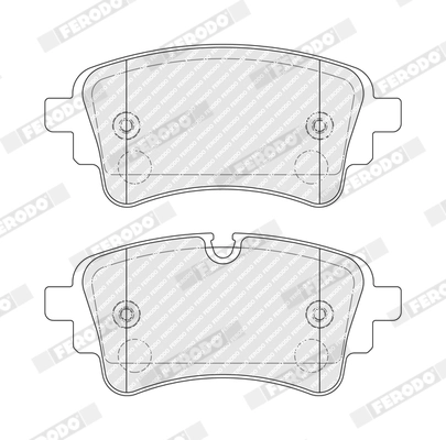 Brake Pad Set, disc brake PREMIER ECO FRICTION FDB5431
