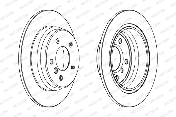 Brake Disc PREMIER DDF835