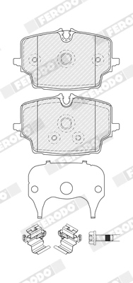 Brake Pad Set, disc brake PREMIER ECO FRICTION FDB5543