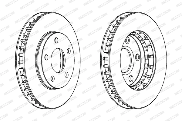 Brake Disc PREMIER DDF1030
