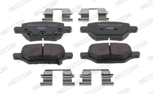Brake Pad Set, disc brake PREMIER ECO FRICTION FDB5215