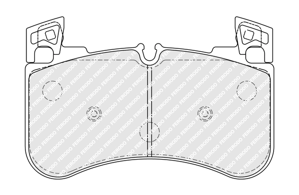 Brake Pad Set, disc brake PREMIER ECO FRICTION FDB5220