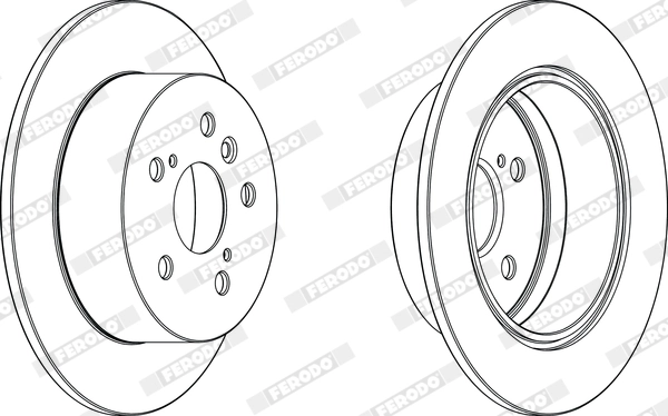 Brake Disc PREMIER DDF1980C