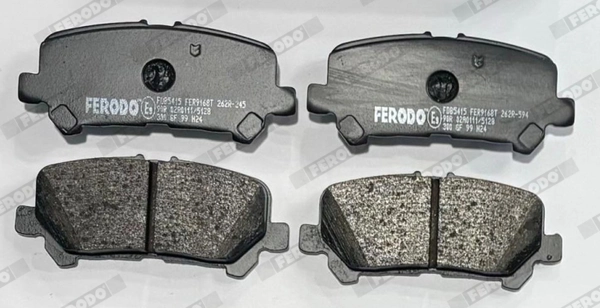 Brake Pad Set, disc brake PREMIER ECO FRICTION FDB5415