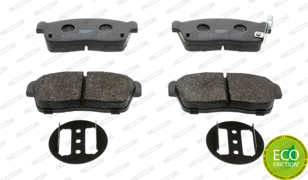 Brake Pad Set, disc brake PREMIER ECO FRICTION FDB1532