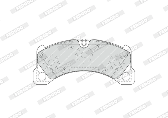 Brake Pad Set, disc brake FUSE+ Technology FDB4717