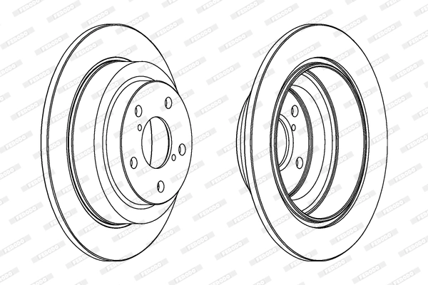 Brake Disc PREMIER DDF678C