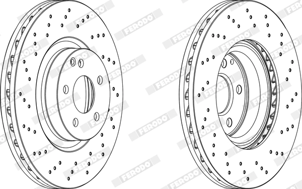 Brake Disc PREMIER Coat+ disc DDF1769C-1