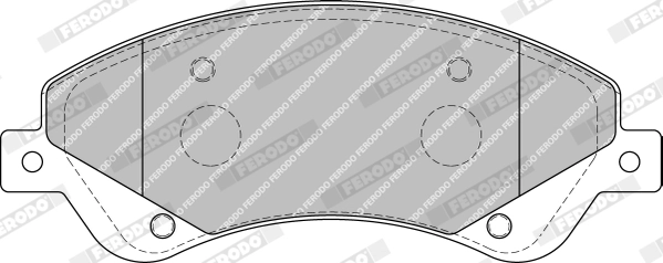 Brake Pad Set, disc brake PREMIER ECO FRICTION FVR1929
