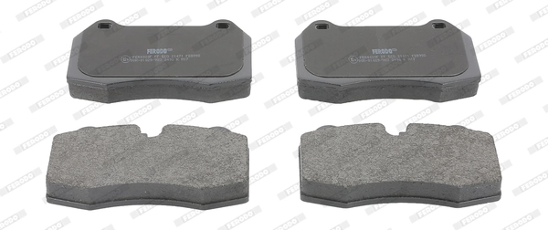 Brake Pad Set, disc brake PREMIER ECO FRICTION FDB998