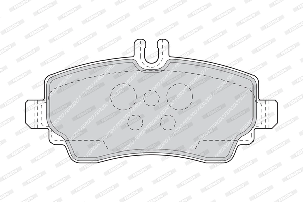 Brake Pad Set, disc brake PREMIER FDB1356