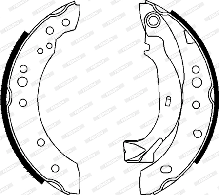 Brake Shoe Set PREMIER FSB626