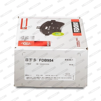 Brake Pad Set, disc brake PREMIER ECO FRICTION FDB954