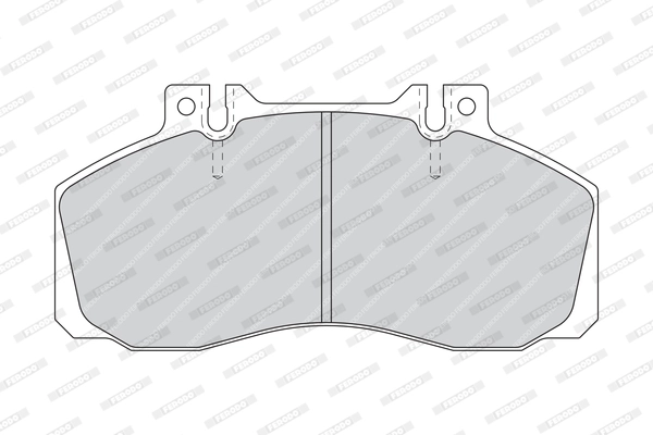 Brake Pad Set, disc brake PREMIER FVR1522