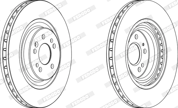 Brake Disc PREMIER DDF1085C-1