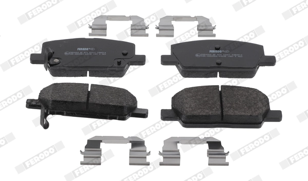 Brake Pad Set, disc brake PREMIER ECO FRICTION FDB4914