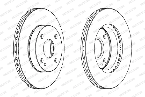 Brake Disc PREMIER DDF497