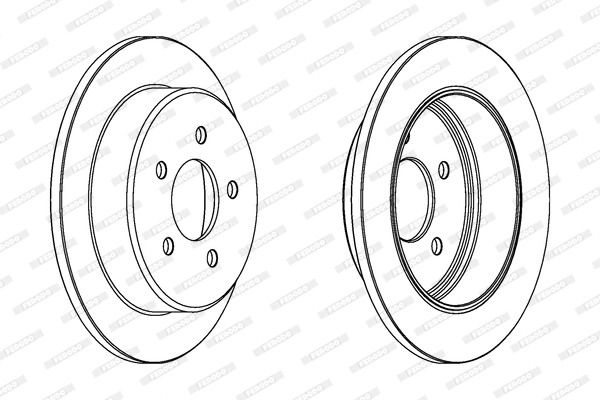 Brake Disc PREMIER DDF1378