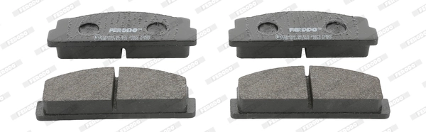 Brake Pad Set, disc brake PREMIER ECO FRICTION FDB29
