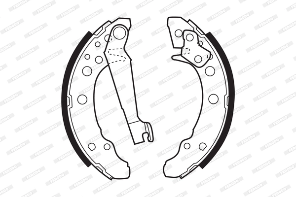 Brake Shoe Set PREMIER FSB191