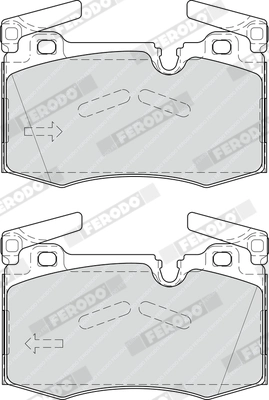 Brake Pad Set, disc brake PREMIER ECO FRICTION FDB4358