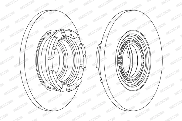 Brake Disc PREMIER DDF2472