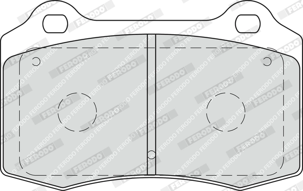 Brake Pad Set, disc brake PREMIER ECO FRICTION FDB1957