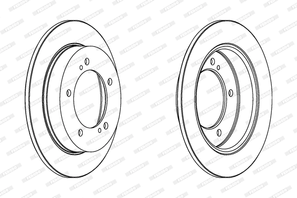 Brake Disc PREMIER DDF351