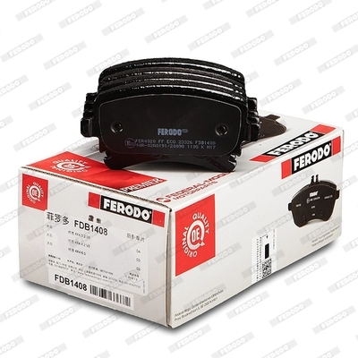 Brake Pad Set, disc brake PREMIER ECO FRICTION FDB1408