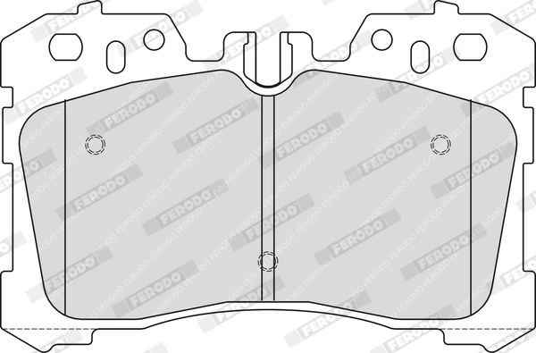 Brake Pad Set, disc brake PREMIER FDB4277