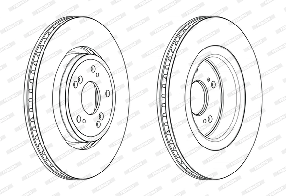 Brake Disc PREMIER DDF2657C