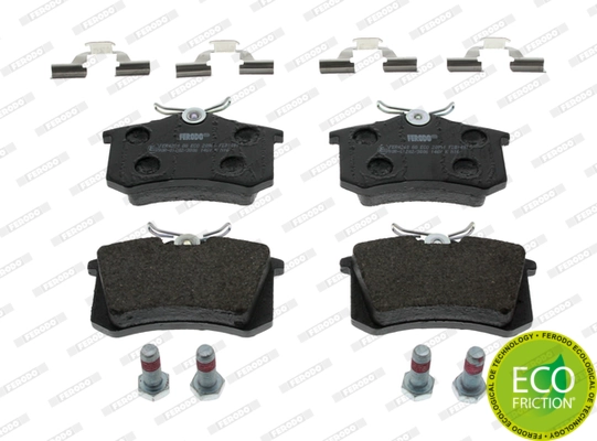 Brake Pad Set, disc brake PREMIER ECO FRICTION FDB1491