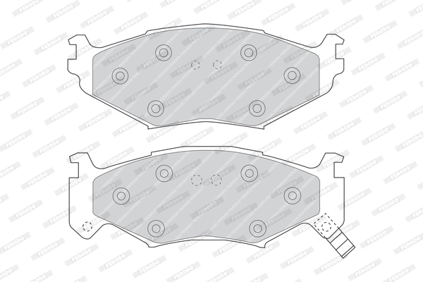Brake Pad Set, disc brake PREMIER FDB977