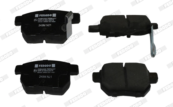 Brake Pad Set, disc brake PREMIER FDB4335