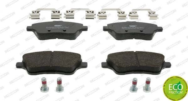 Brake Pad Set, disc brake PREMIER ECO FRICTION FDB4612
