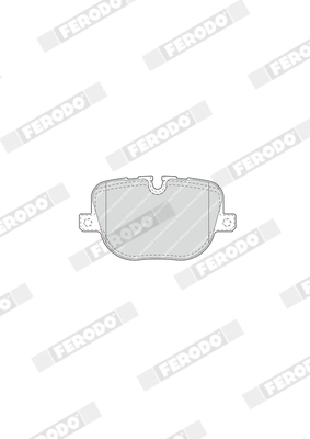 Brake Pad Set, disc brake PREMIER FDB4106