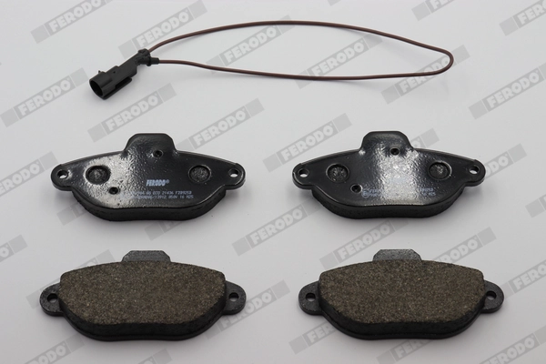 Brake Pad Set, disc brake PREMIER FDB925B
