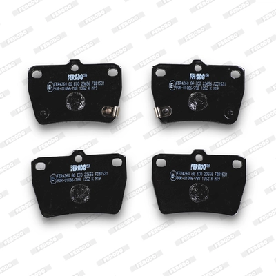 Brake Pad Set, disc brake PREMIER ECO FRICTION FDB1531