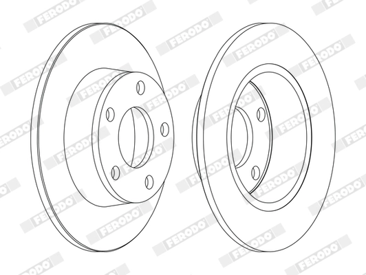 Brake Disc PREMIER DDF1190C