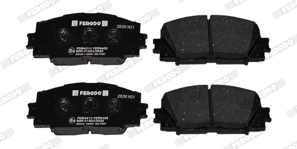 브레이크 패드 세트, 디스크 브레이크 PREMIER FDB4310