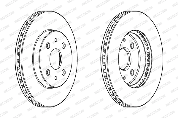 Brake Disc PREMIER DDF1758C