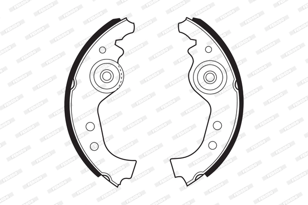 Brake Shoe Set PREMIER FSB27