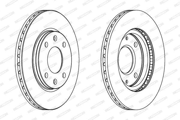 Brake Disc PREMIER Coat+ disc DDF214C