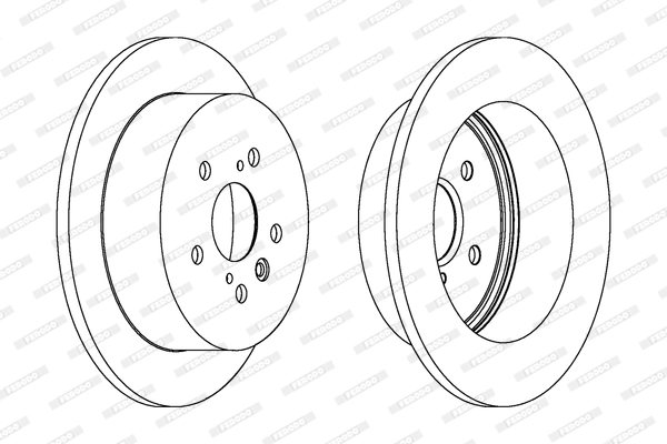 Brake Disc PREMIER DDF1380