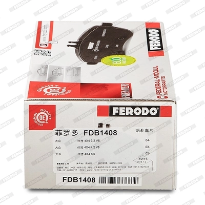 Brake Pad Set, disc brake PREMIER ECO FRICTION FDB1408
