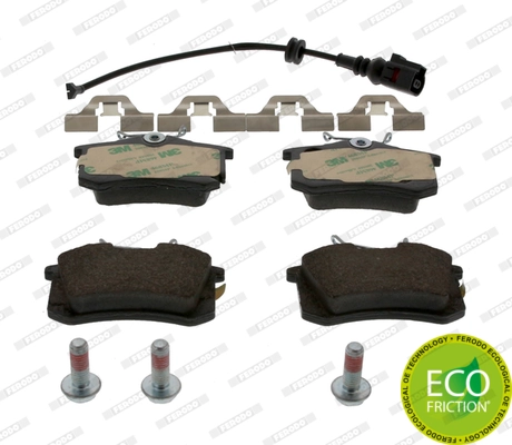 Brake Pad Set, disc brake PREMIER ECO FRICTION FDB1645