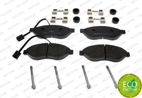 Brake Pad Set, disc brake PREMIER ECO FRICTION FVR1923