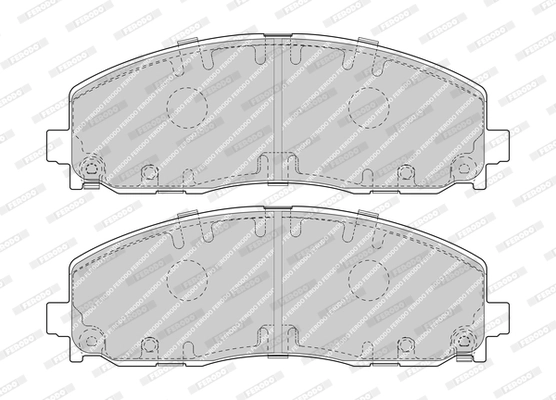 ערכת רפידות בלם, בלמי דיסק PREMIER ECO FRICTION FDB4785